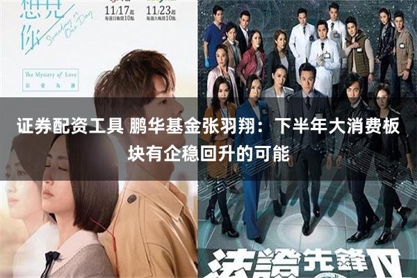 证券配资工具 鹏华基金张羽翔：下半年大消费板块有企稳回升的可